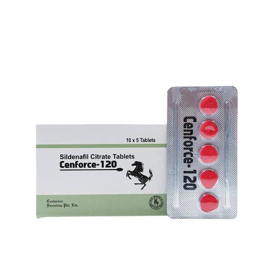 Cenforce 120 mg – Sildenafil 120 mg Tablets